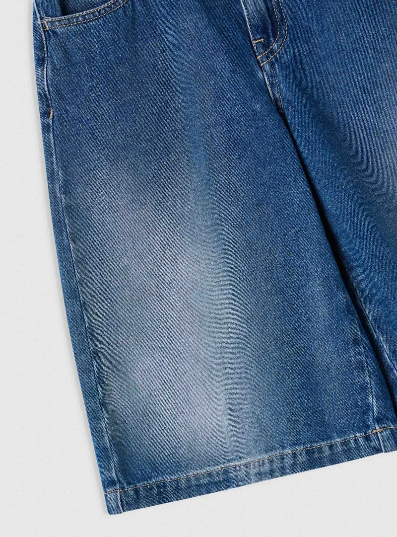 Jorts in denim cinque tasche