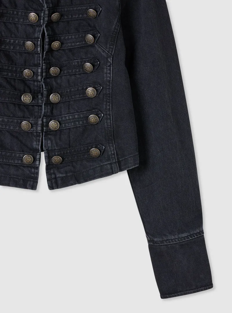 Giacca jeans stile napoleon