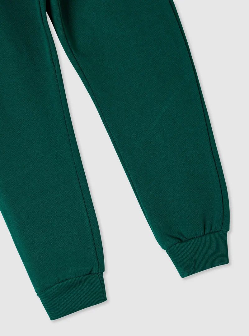 Pantaloni tuta con stampa college