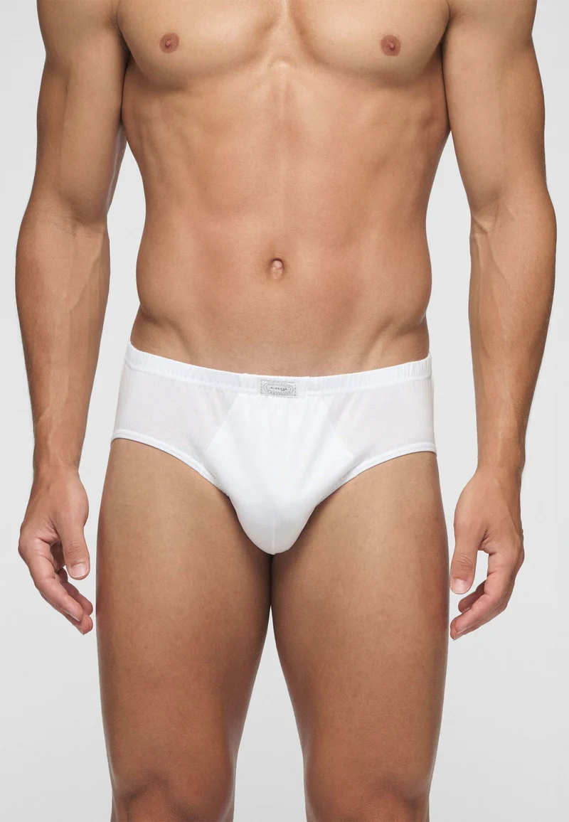 OFFERTA 6 PEZZI CAGI 1210 Slip Uomo Medi 100% Filo di Scozia