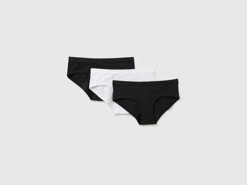 Tre slip con elastico logato