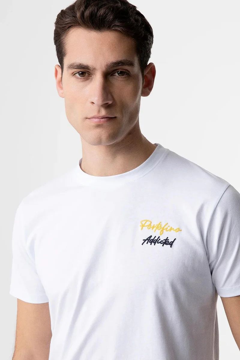 t-shirt uomo portofino addicted