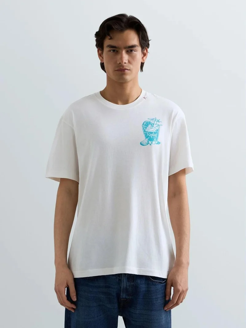 t-shirt bicchiere 81 replay