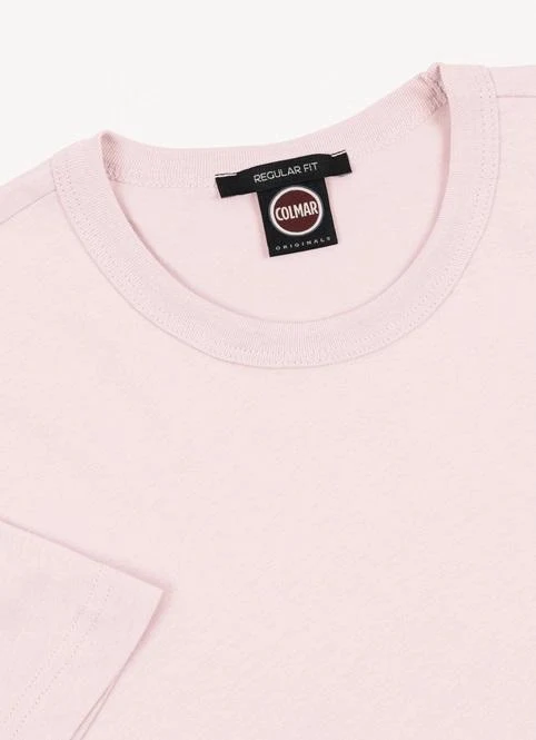 t-shirt logata in cotone