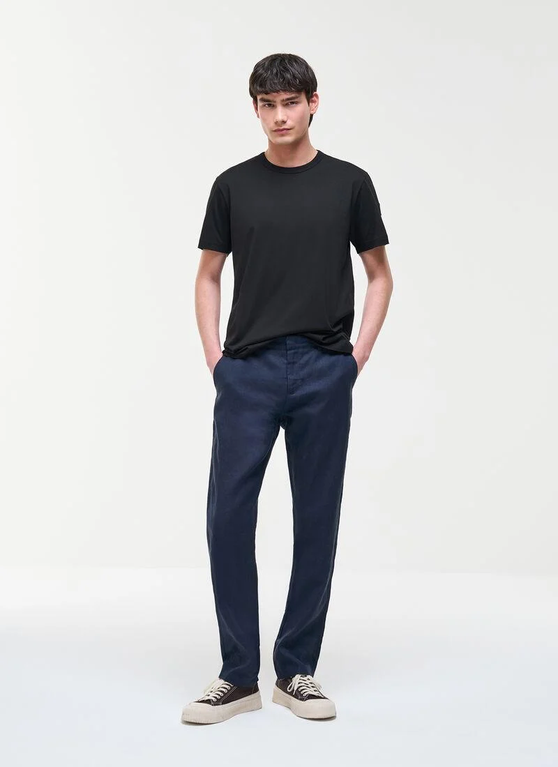 t-shirt logata in cotone