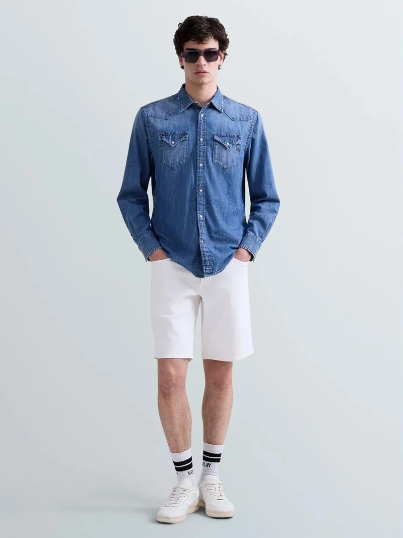 camicia jeans