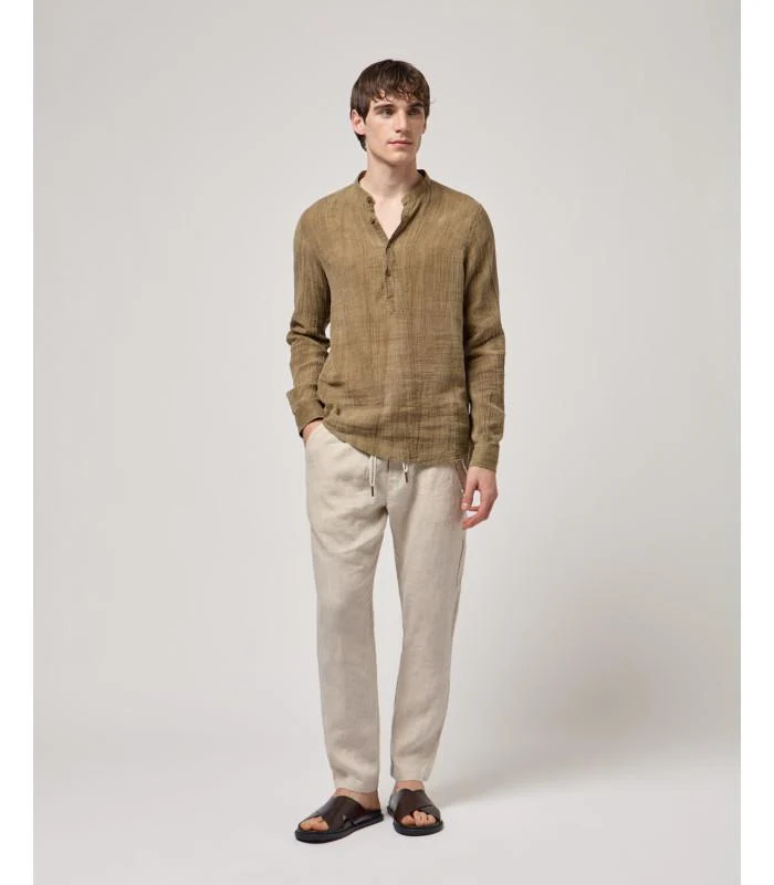 camicia collo coreana