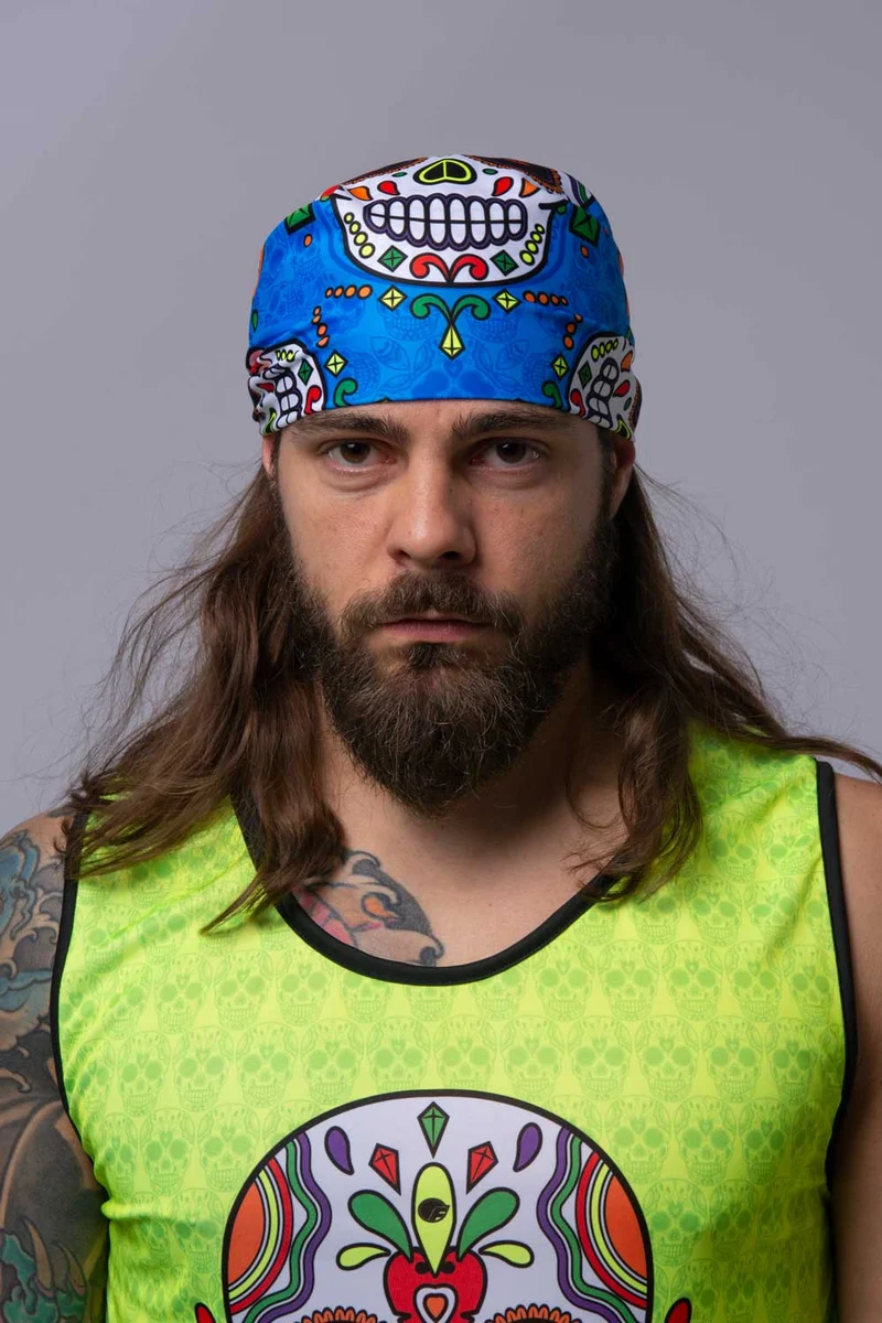 Bandana Muertos - Blu