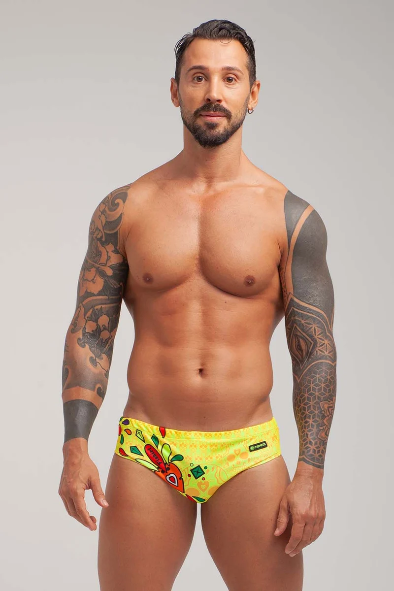 Costume Slip Core Muertos - Giallo