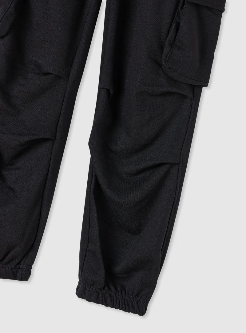 Pantaloni tuta cargo lunghi