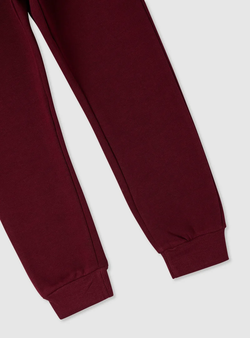 Pantaloni tuta con stampa college
