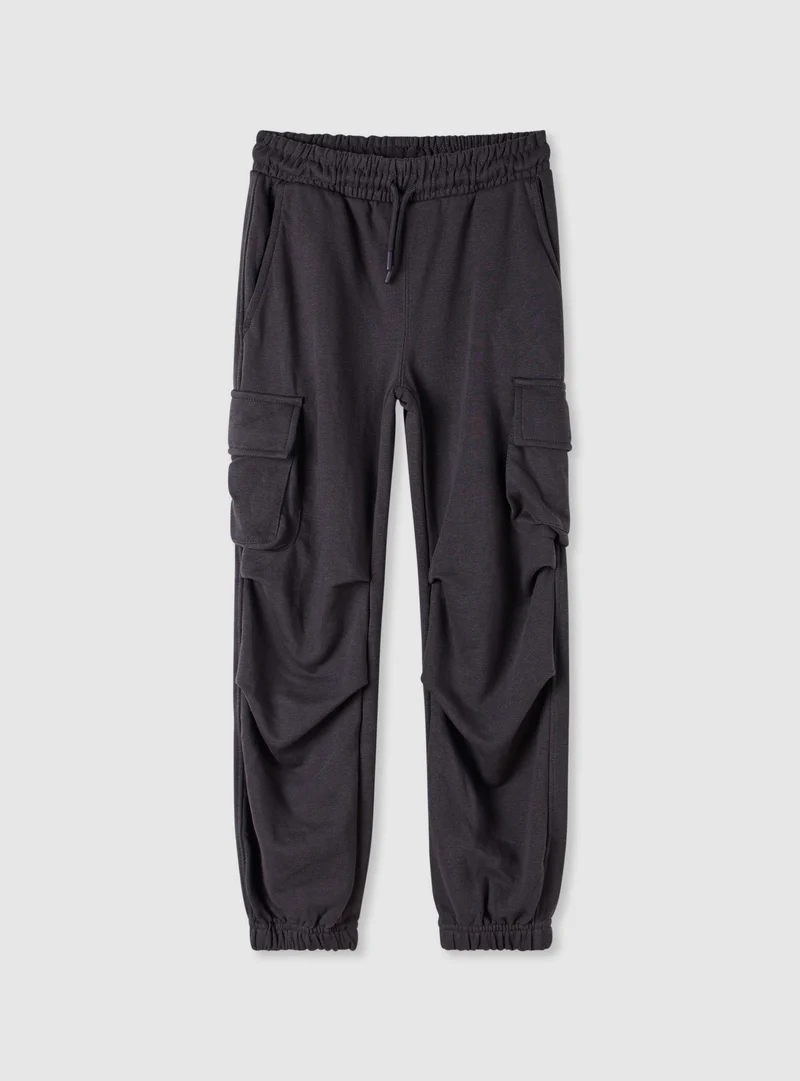 Pantaloni tuta cargo lunghi