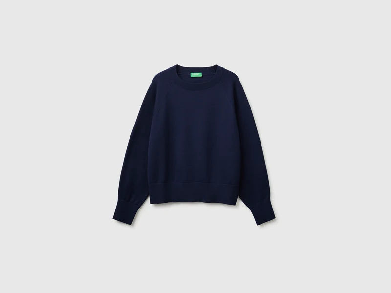 Maglia con manica a palloncino