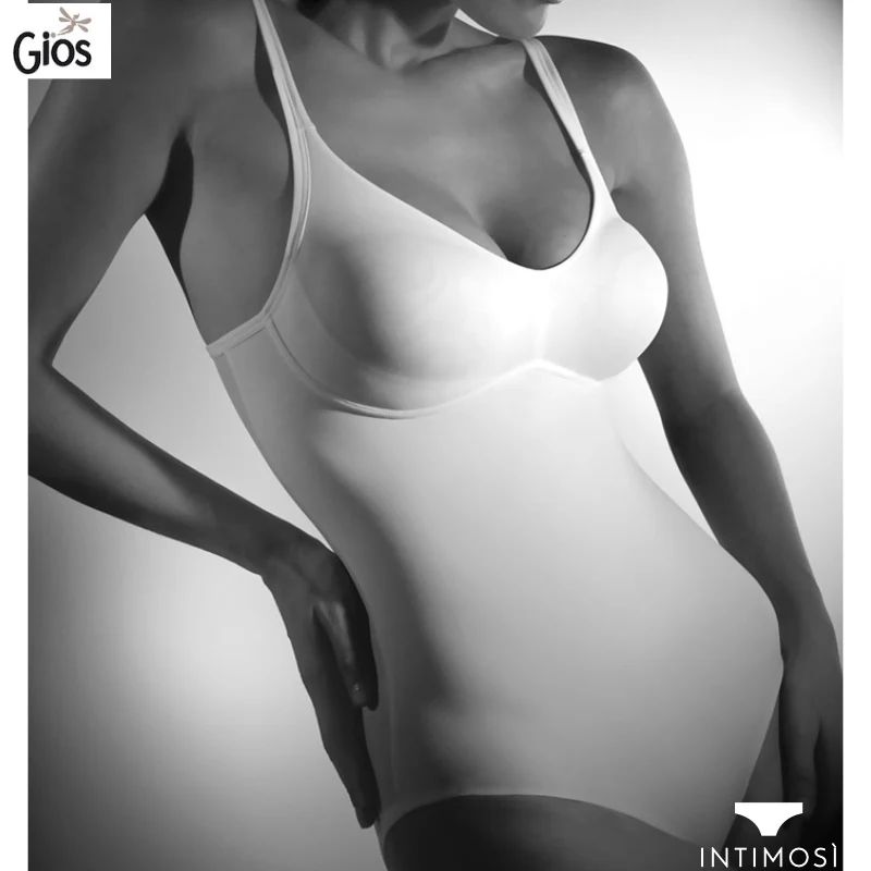 Body in microfibra coppe preformate senza cuciture | Gios Sabrina