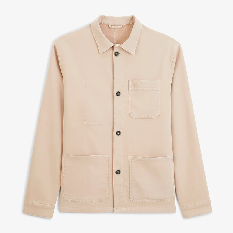 Veste worker en coton beige Wendel