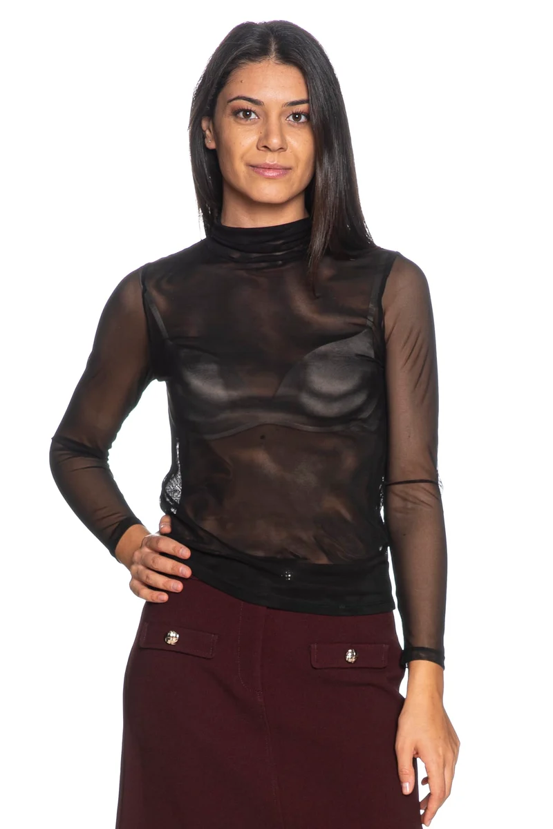 T Shirt Morgan Tresil Da Donna Nera