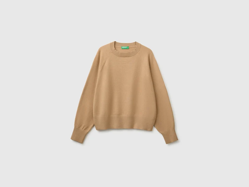 Maglia con manica a palloncino