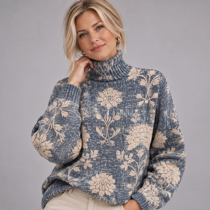 Women's Cozy Turtleneck Sweater