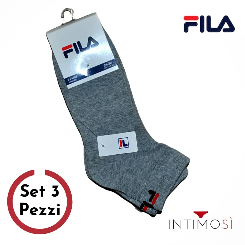 Calza training bassa set da 3 pz. | Fila 9300