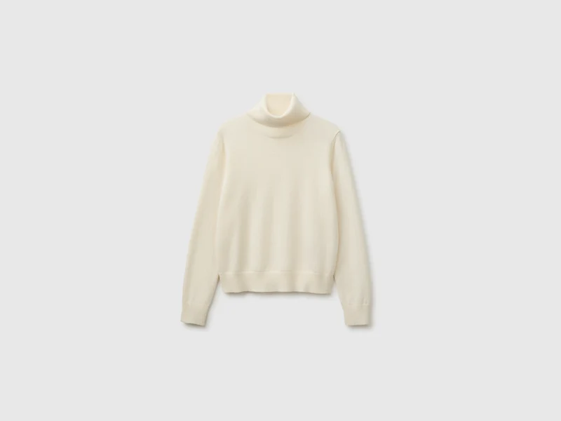 Dolcevita panna in puro cashmere