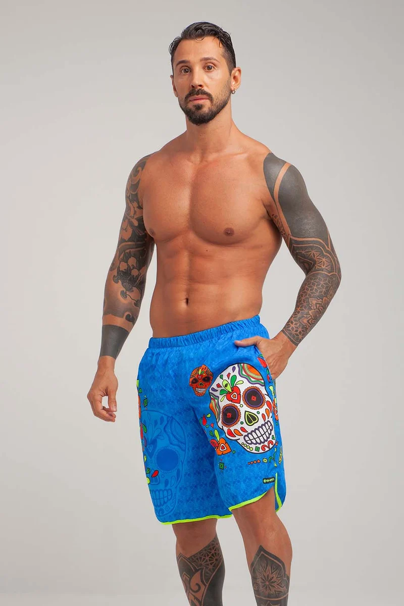 Shorts Mare Muertos - Blu