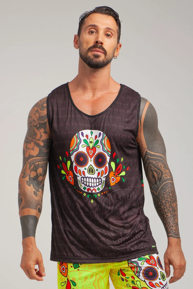 Canotta Performance Muertos - Nero