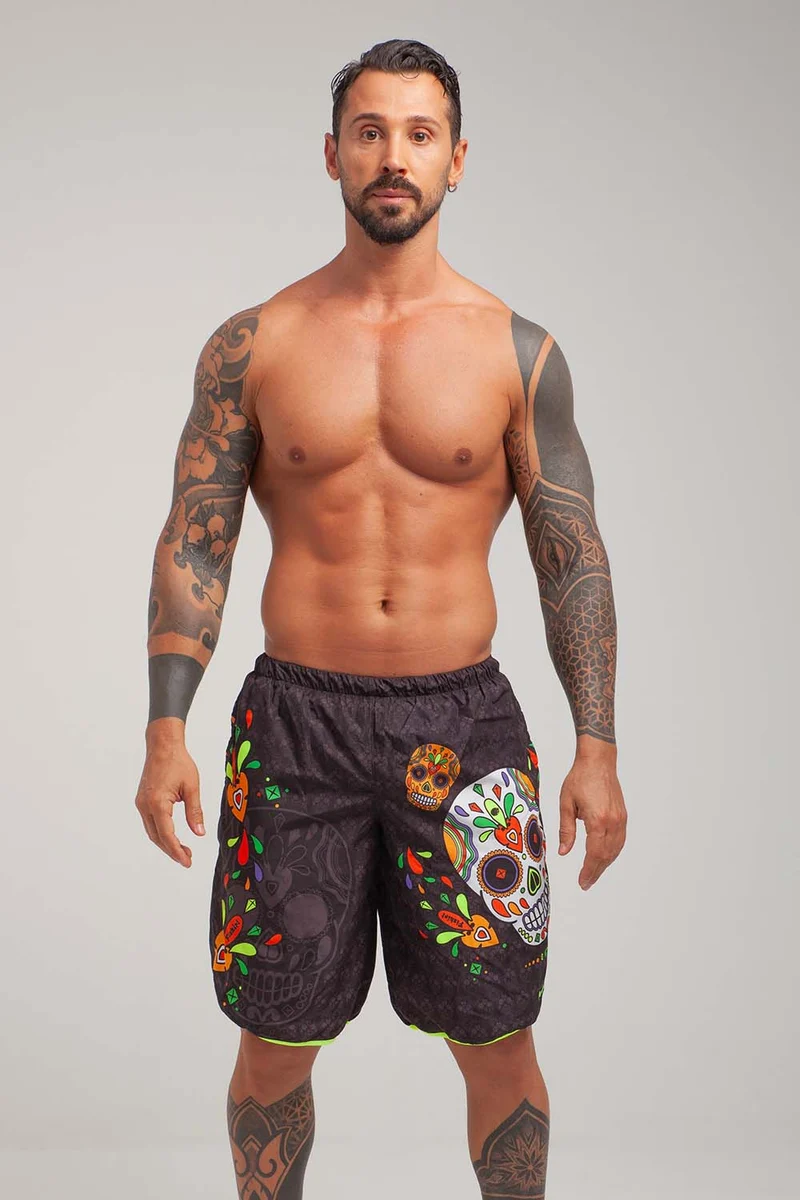 Shorts Mare Muertos - Nero