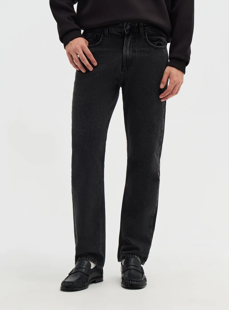 Jeans straight cinque tasche