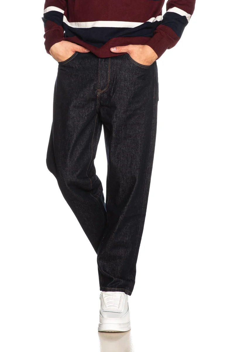 Jeans Gianni Lupo Dad Over 99 Da Uomo Denim Dark Blu