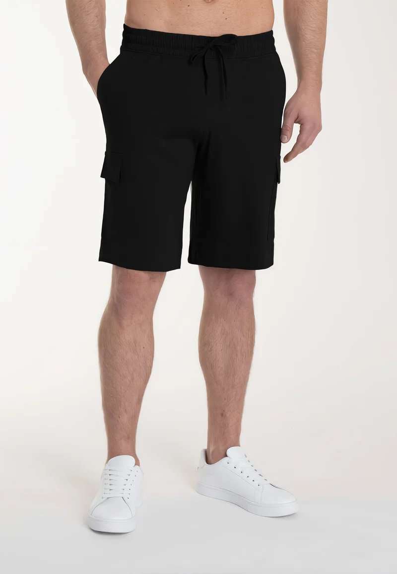 RAGNO Bermuda Uomo Cargo in Maglina di Cotone Coulisse U824EC