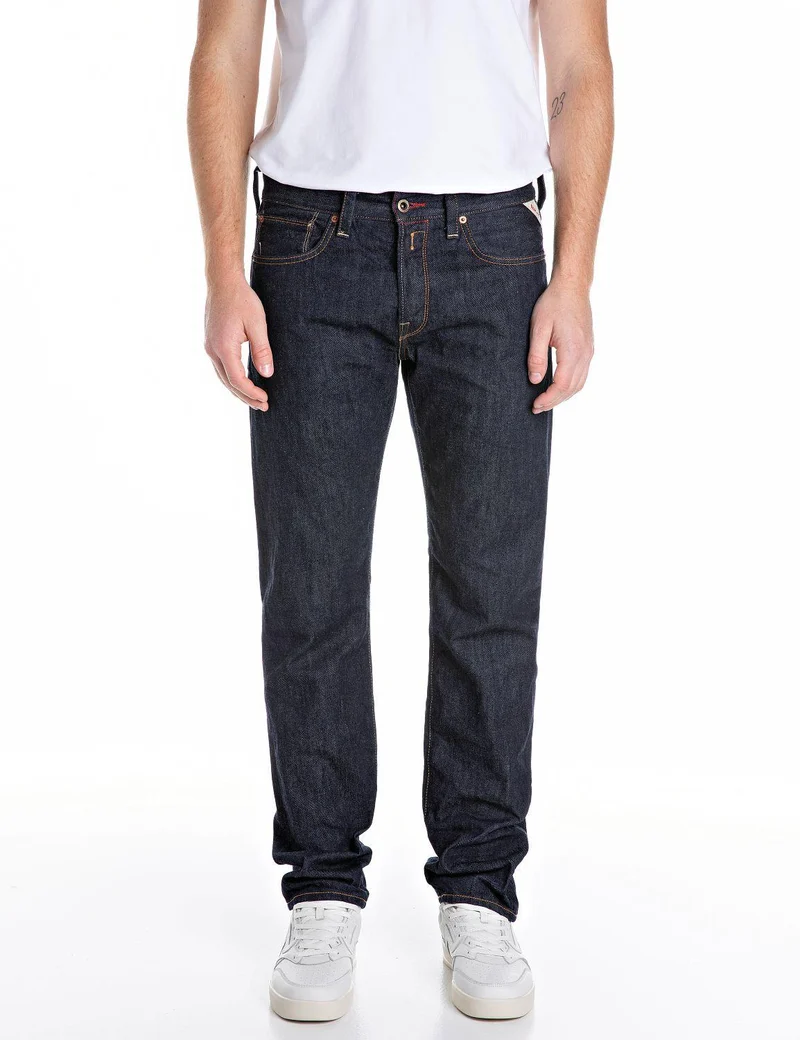 jeans deryck regular fit - 4 tasche