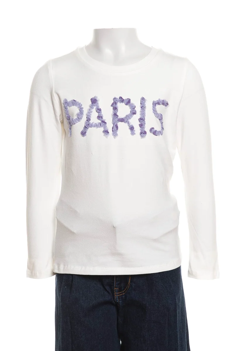 T Shirt Name It Nagino Ls Top Da Bambina Panna