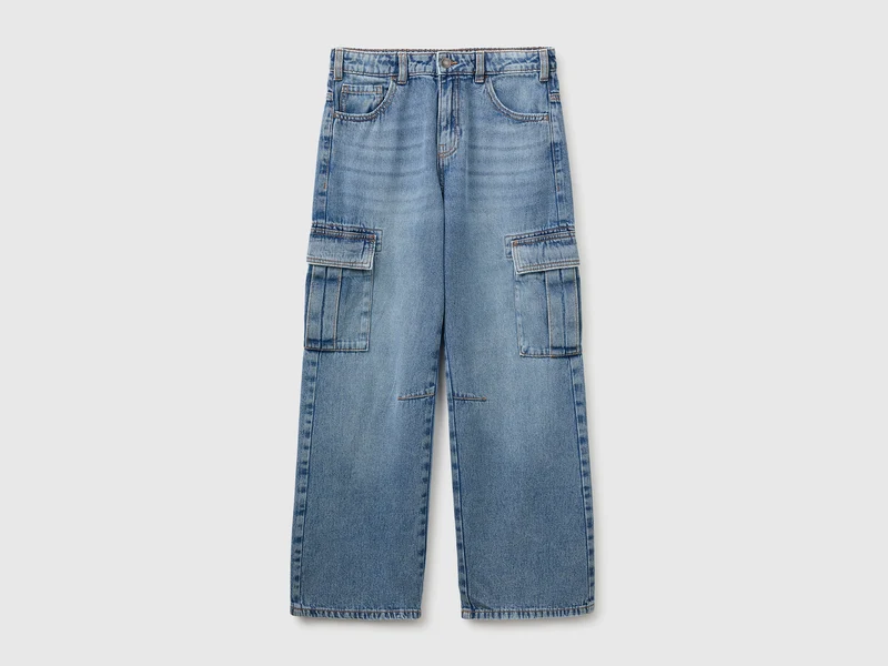 Jeans cargo loose fit