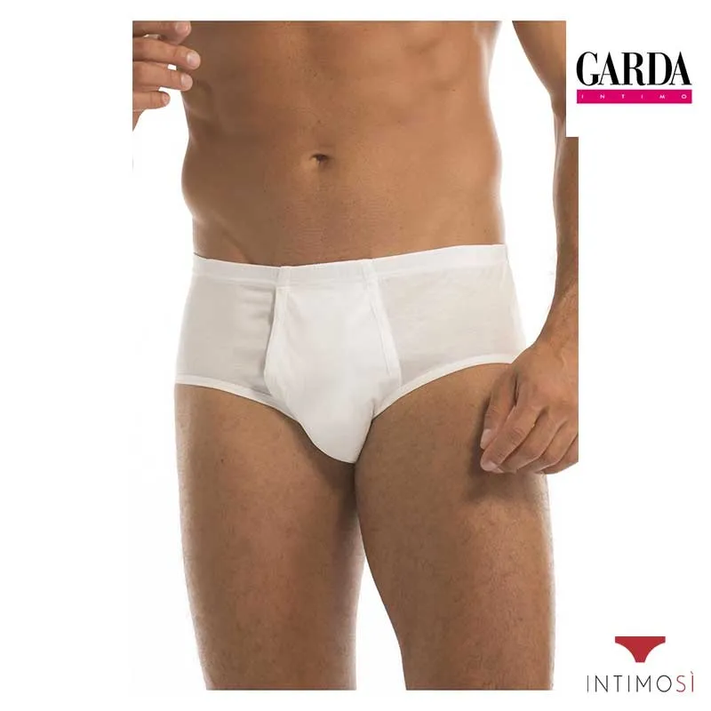 Slip con apertura in puro cotone filo di scozia 6 Pz | Garda 0956
