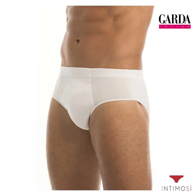 Slip alto in puro cotone filo di scozia 6 Pz | Garda 0954