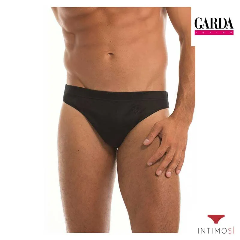 Slip mini in filo di scozia con logo ricamato 6 Pz | Garda 2761