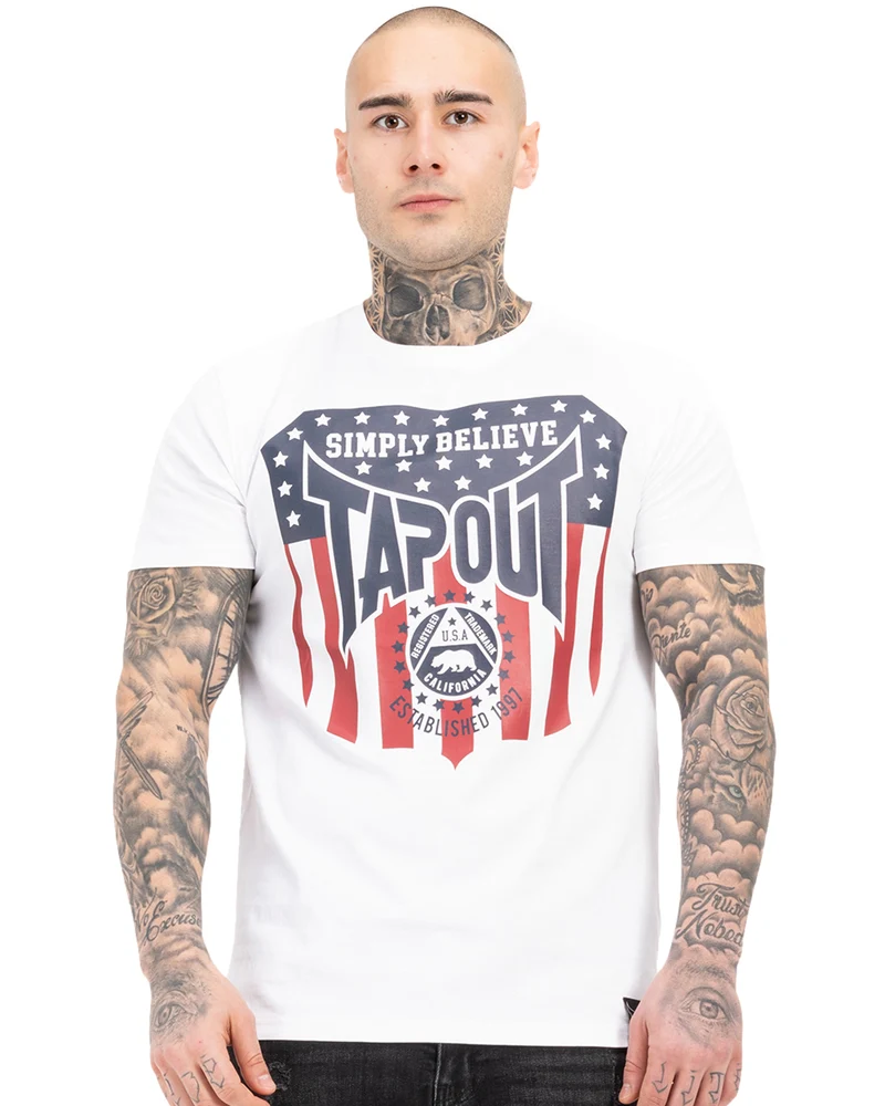 T-Shirt TapouT Tapericano Uomo in Cotone Jersey