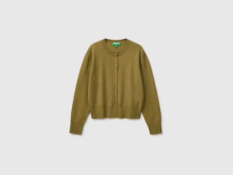 Cardigan in misto cashmere