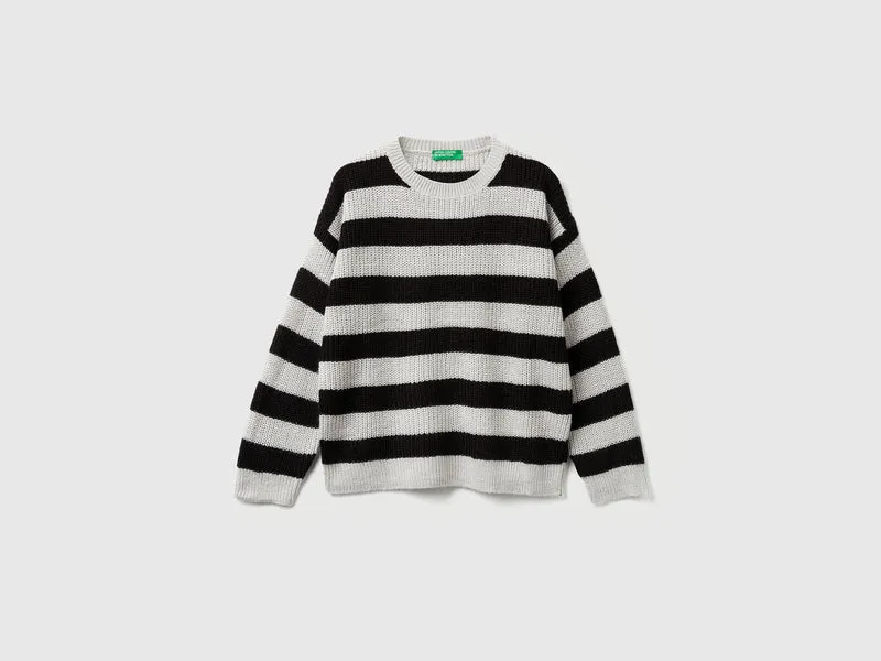 Maglione a righe