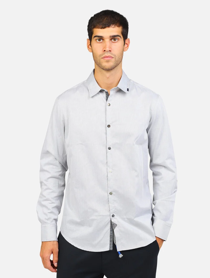 camicia classica toppa 3 patch