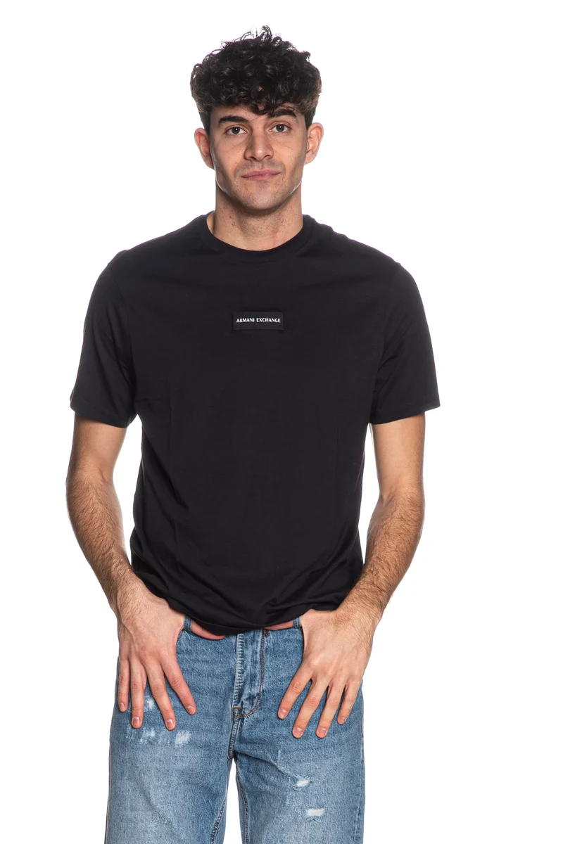 T Shirt Armani Exchange Tp Lg Ssl Da Uomo Blu Notte