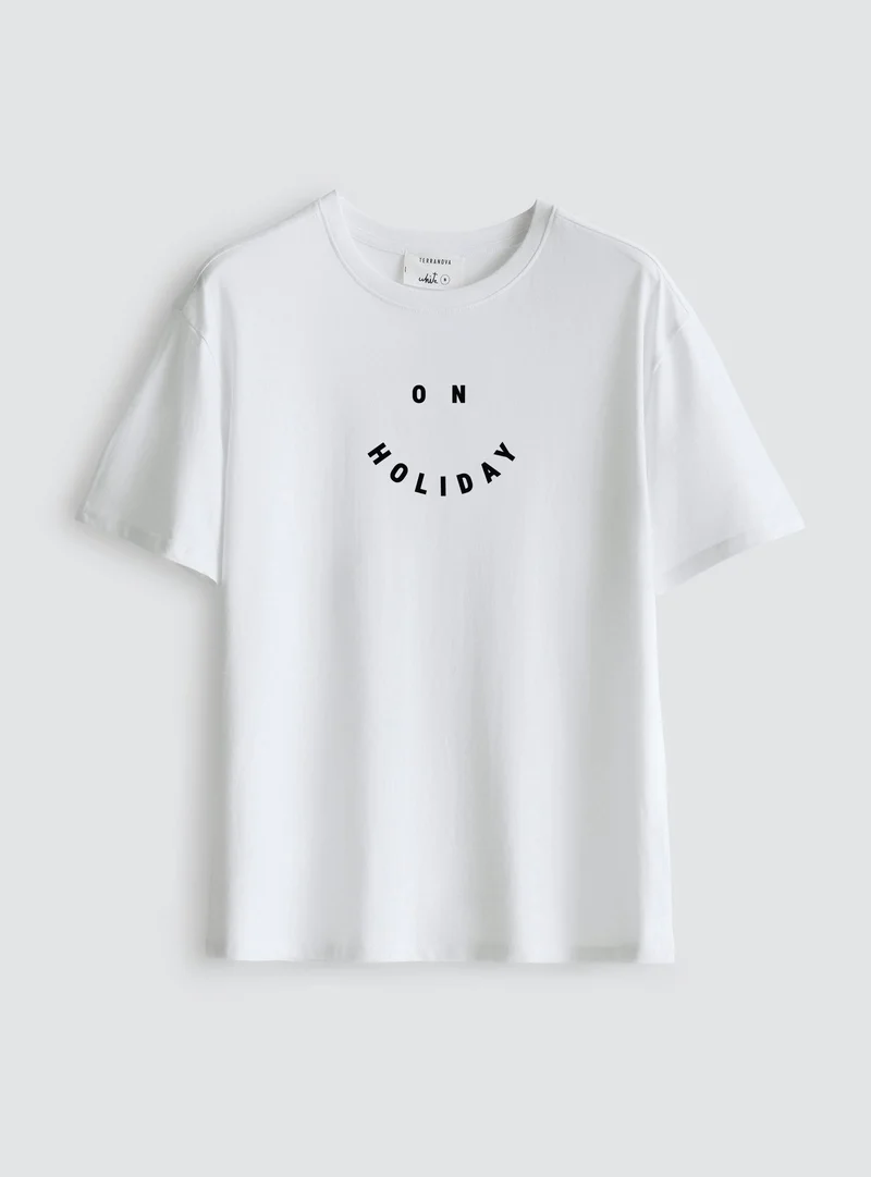 T-shirt donna ON HOLIDAY