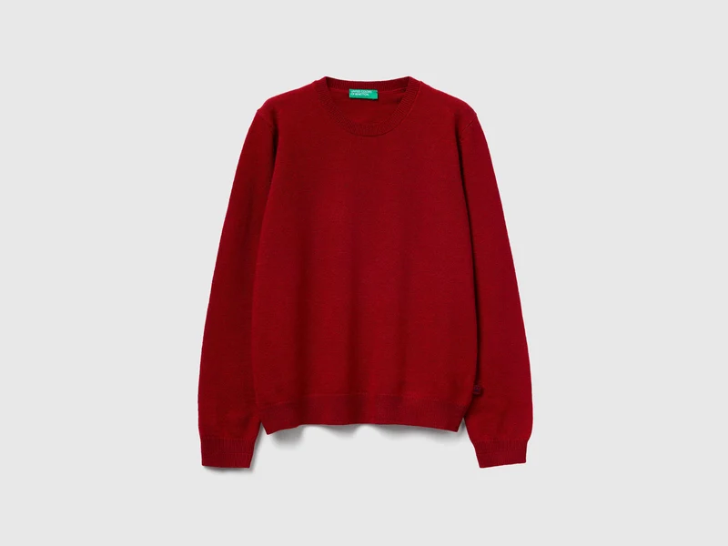 Maglia in misto lana e viscosa