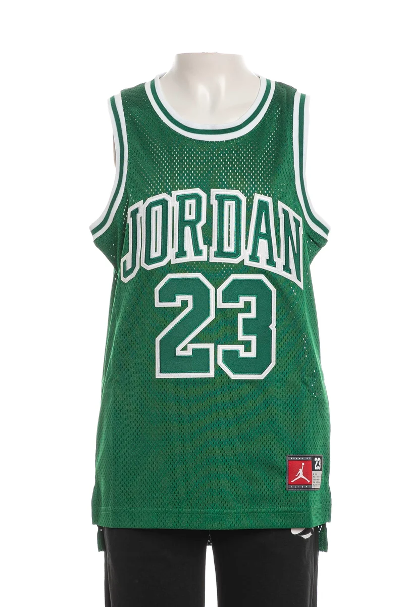 Canotta Jordan Nbr 23 Da Bambino Verde