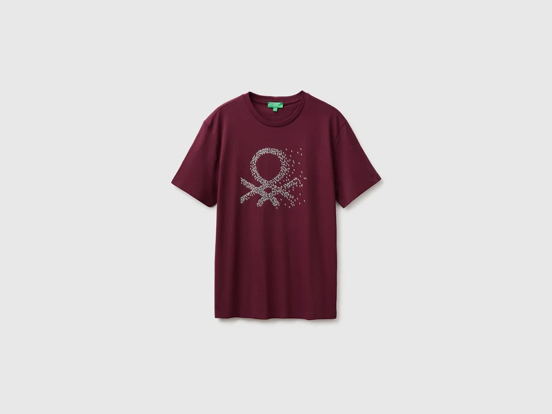 T-shirt regular fit con logo