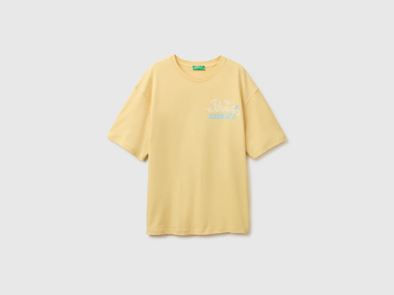 T-shirt over fit con stampa