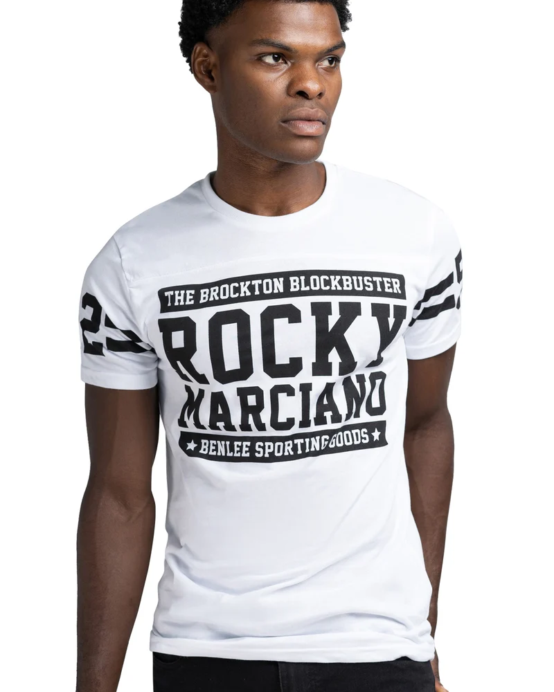 Maglietta Sportiva Uomo BenLee Allenton in Jersey Bianca