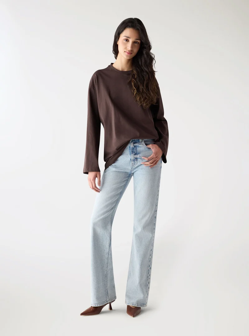 T-shirt oversize tinta unita