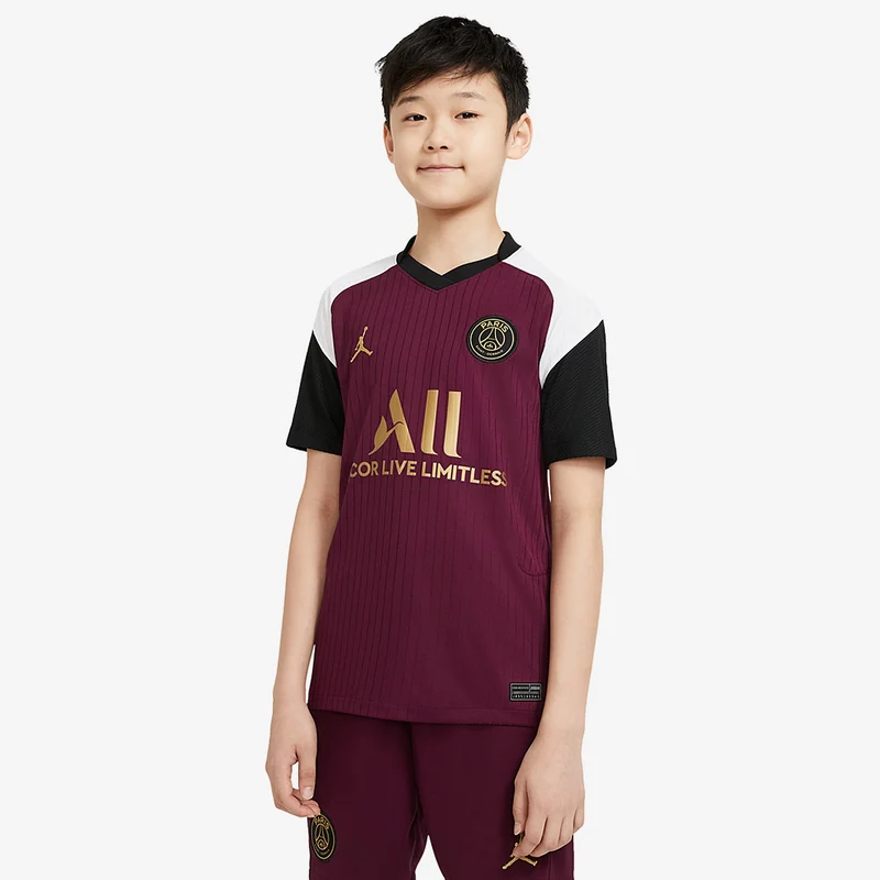 Maglia Jordan x Paris Saint-Germain 20/21 Bambini Terzo Kit Stadium
