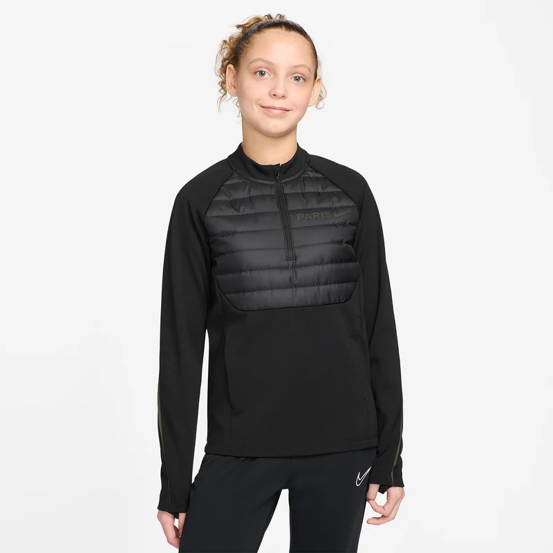 Top Jordan x Paris Saint-Germain 25/26 Bambini Therma-FIT Academy Drill